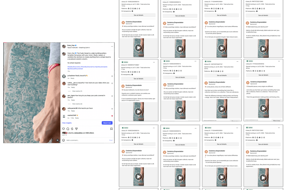 Están usando mis videos de cerámica sin autorización — From Fran