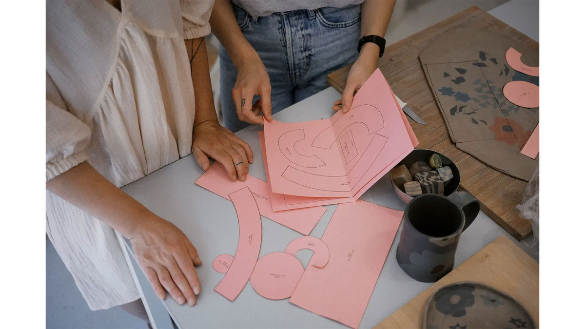 A Pottery Workshop in Prague: Building Vases with From Fran Templates at KERA Studio