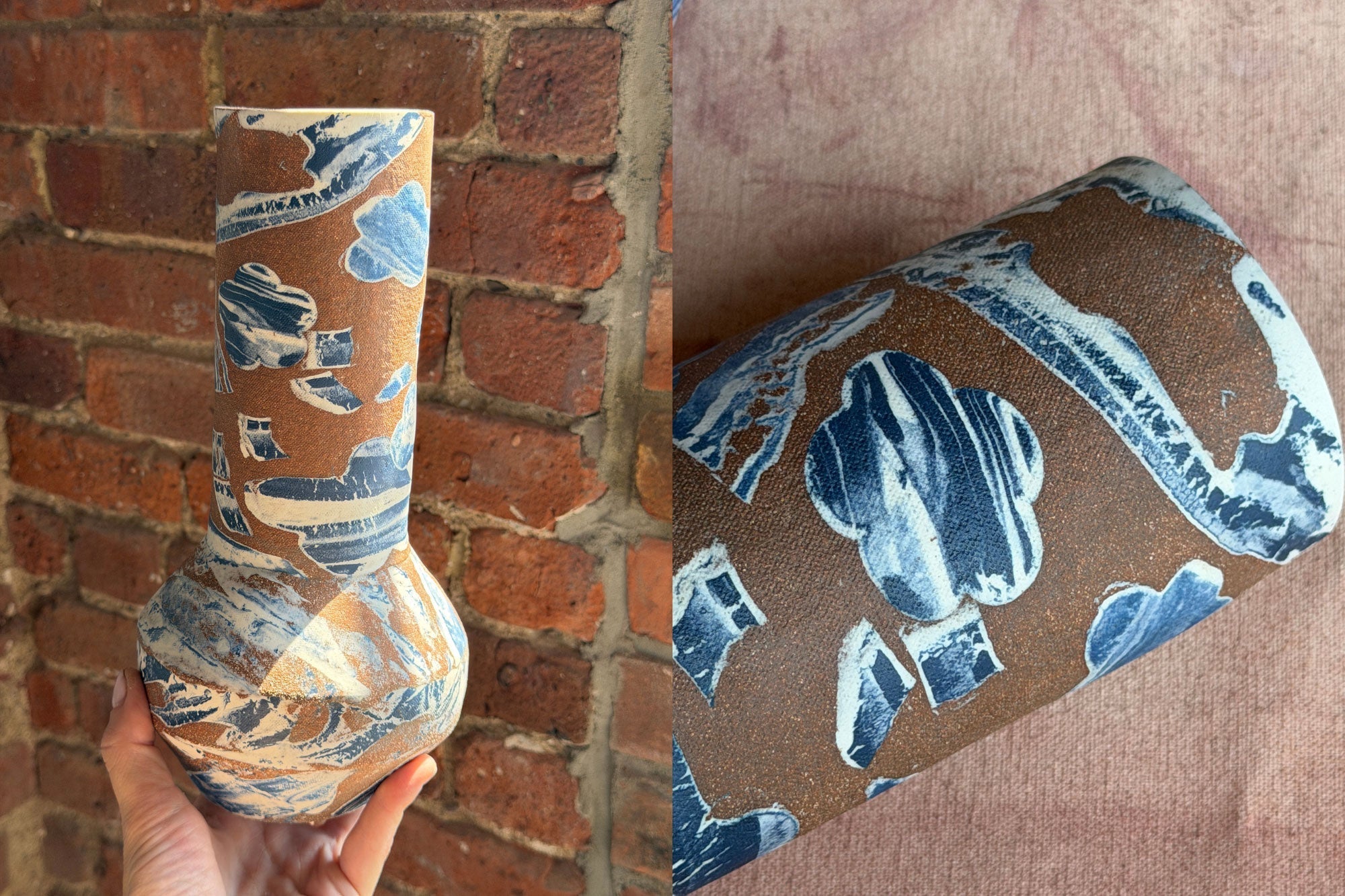 Clay body combinations for marbling: everything I've tested