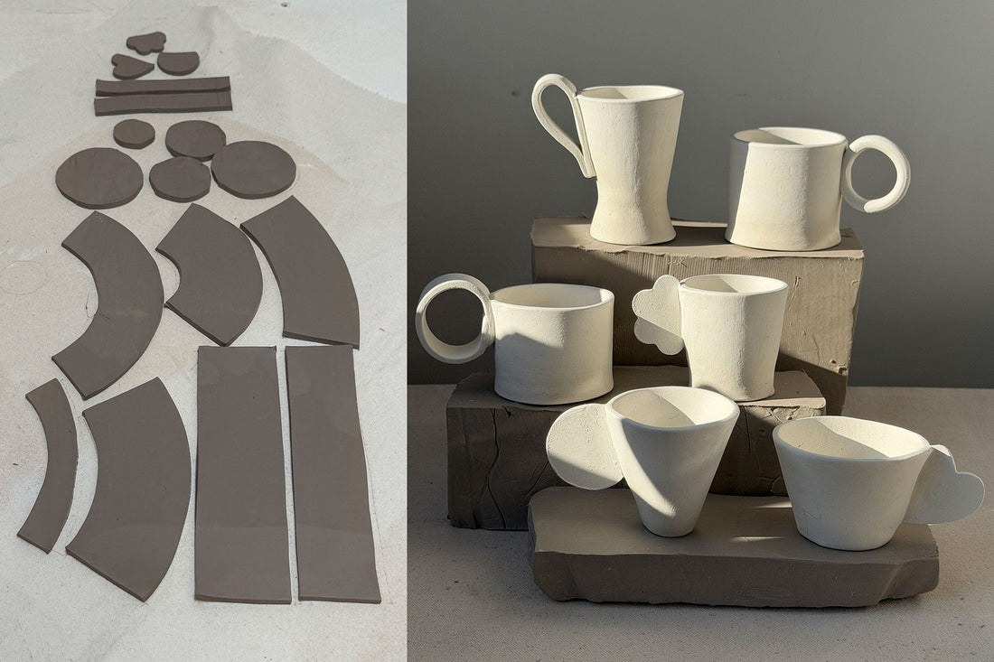 Slab Building Lesson Plan: Espresso Cup Set for Beginner Classes