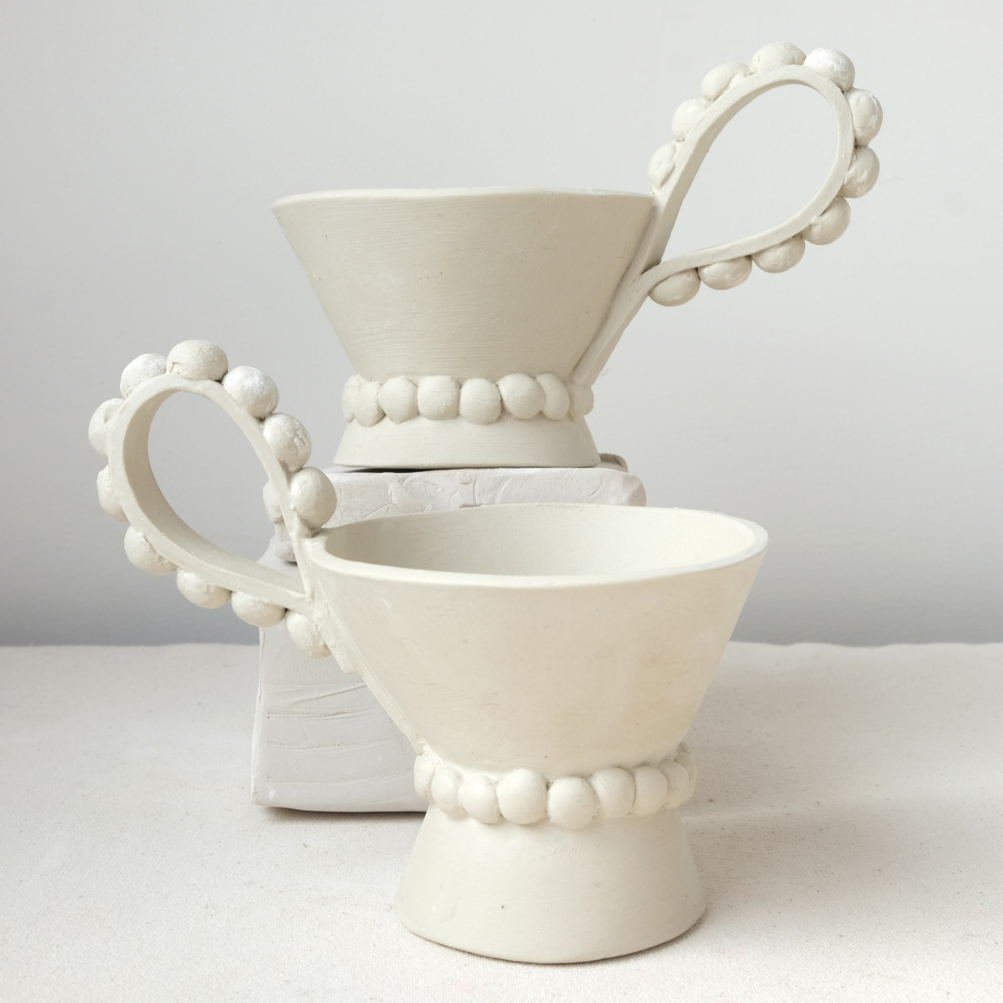 Beaded Cup Pottery Template