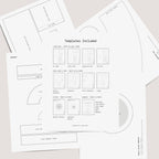 Pottery Slab Mug Template Bundle Kit