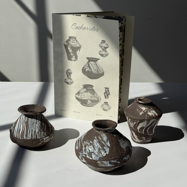 Pottery Slab Template Small Vessel Set | Printed Booklet + PDF