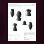 Free Pottery Slab Template Modular Candelabra | PDF