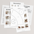 Slab Cappuccino Conic Cup Template