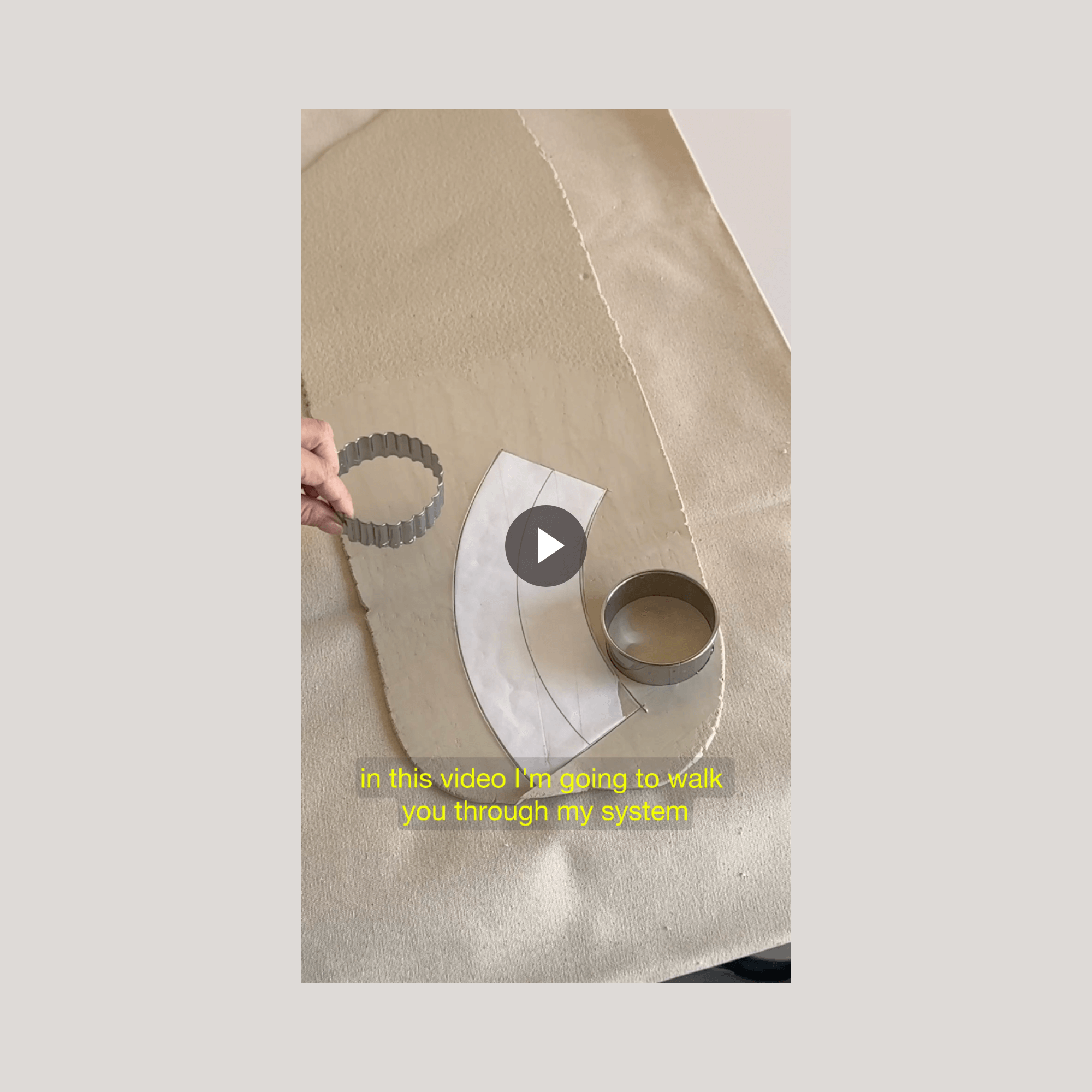 Slab Cappuccino Conic Cup Template