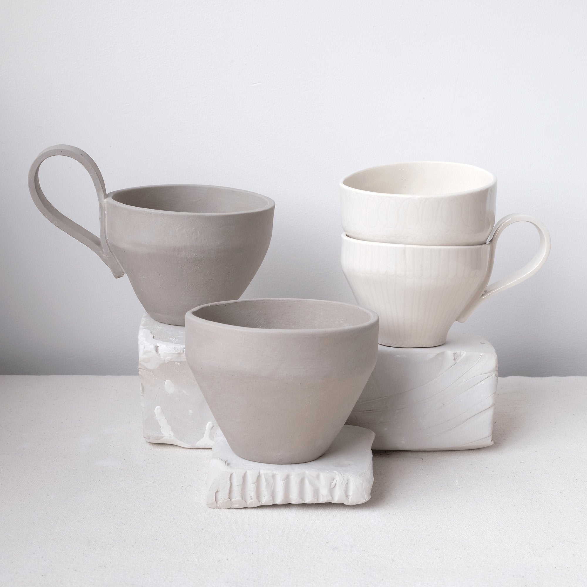 Cocoa Mug Pottery Slab Template + Video