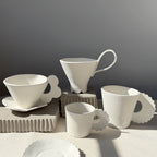 Pottery Slab Template Bundle - Flower Cup Scalloped Cup Footed Cup | PDF