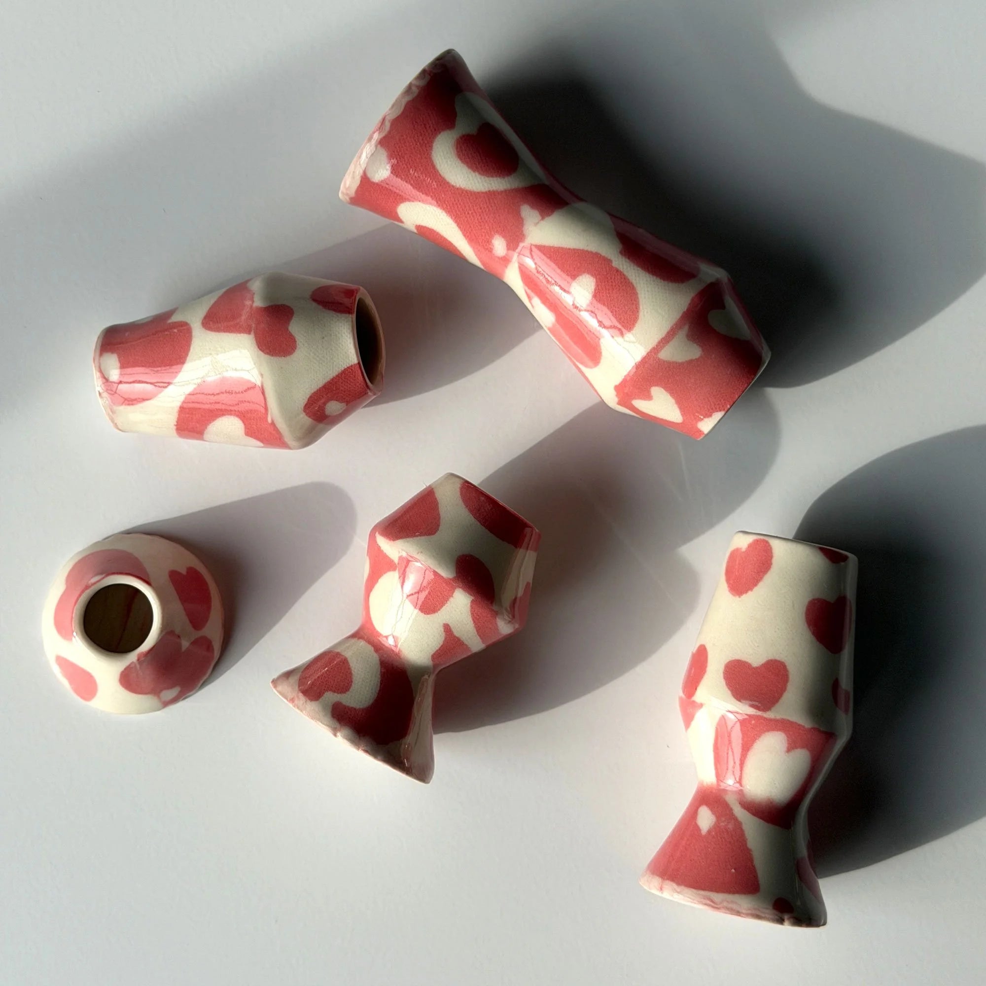 Free Modular Candelabra Pottery Template