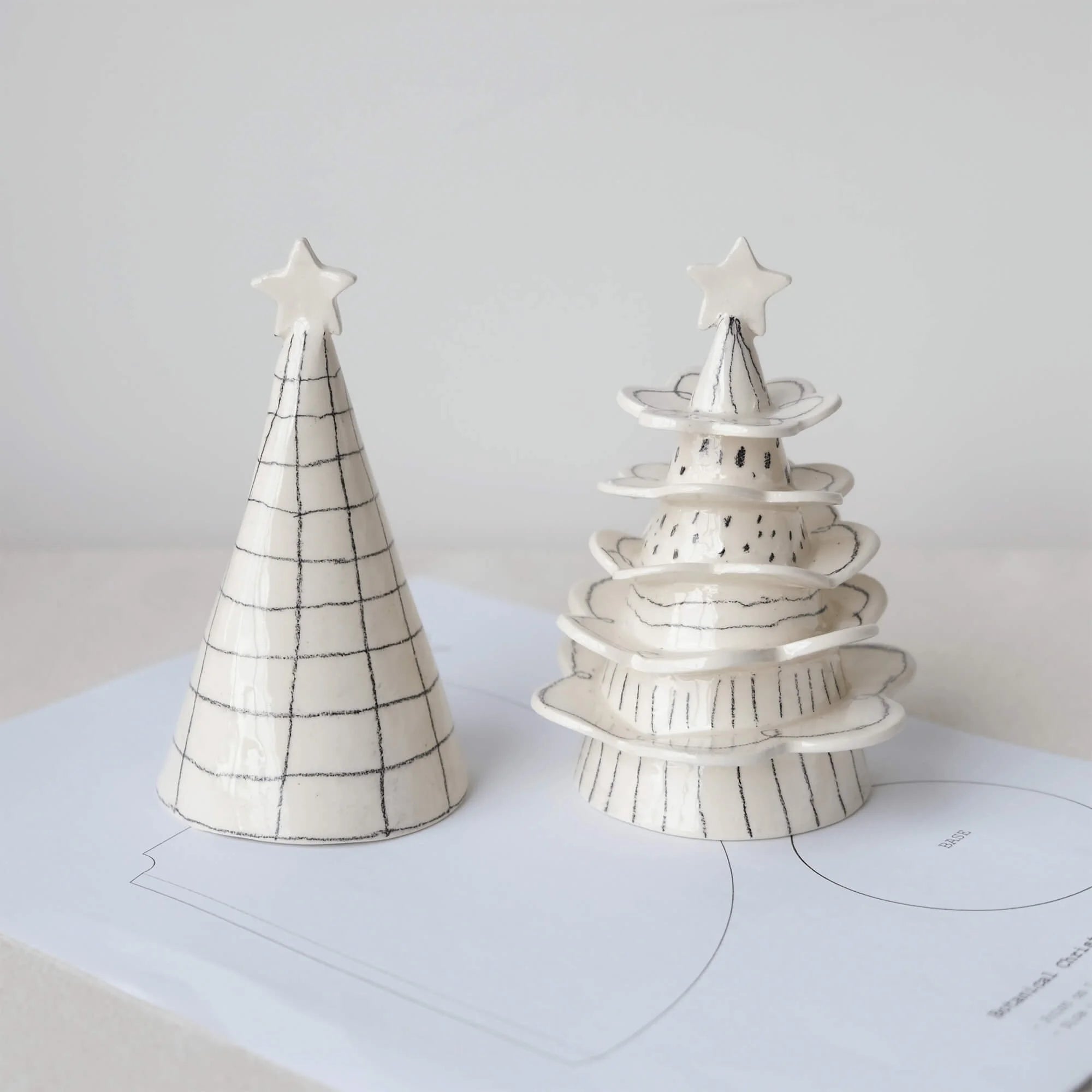 Free Ceramic Christmas Tree Template