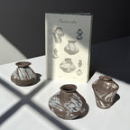 Pottery Slab Template Small Vessel Set | Printed Booklet + PDF