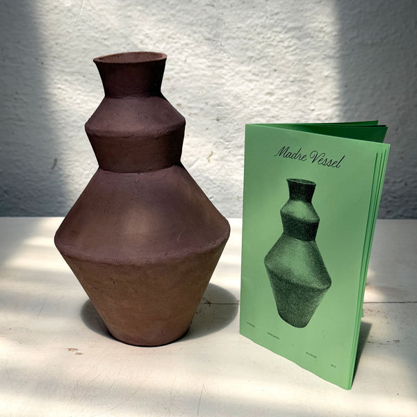 Slab Building Template Statement Vase - Madre | Printed Booklet + PDF