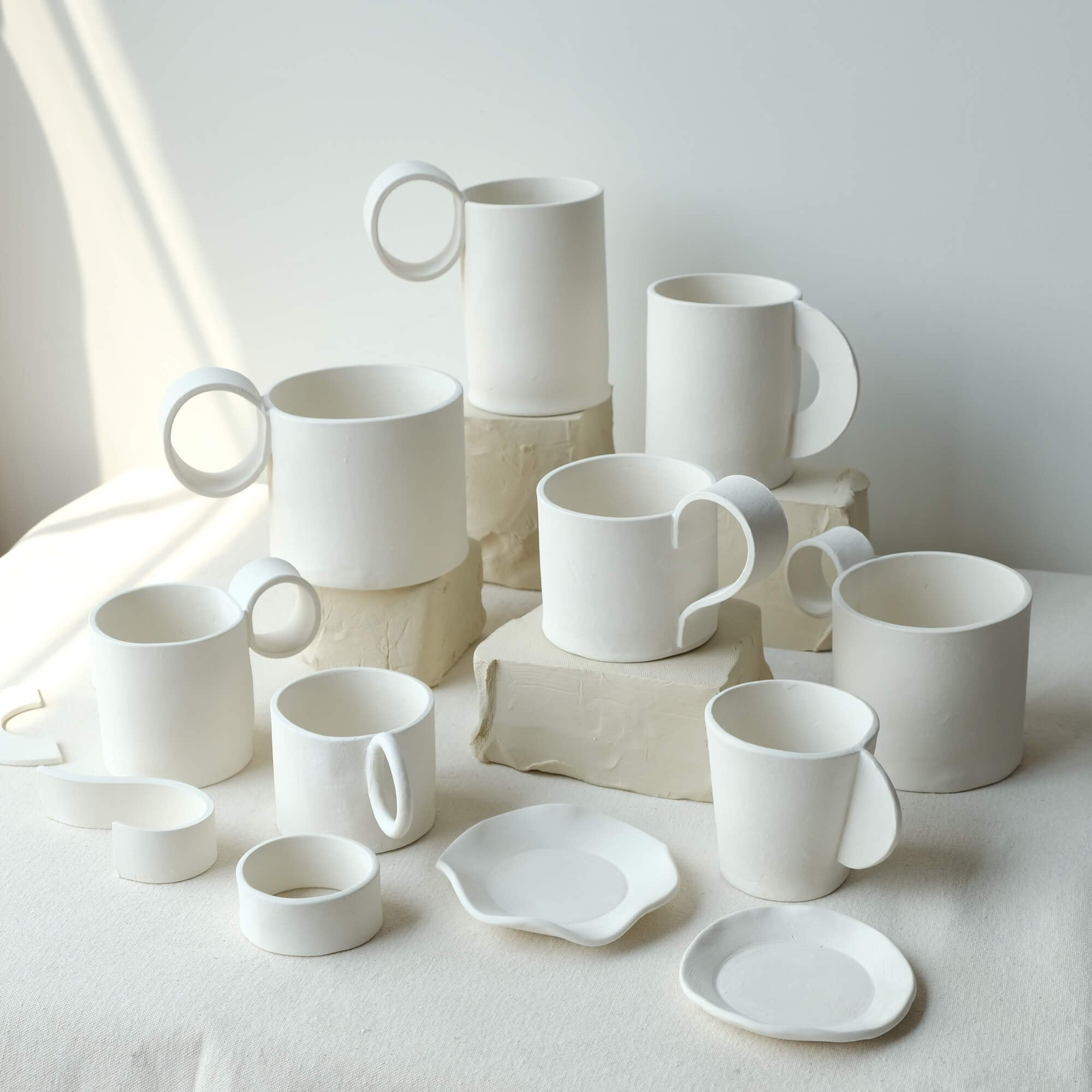 Pottery Slab Mug Template Bundle Kit