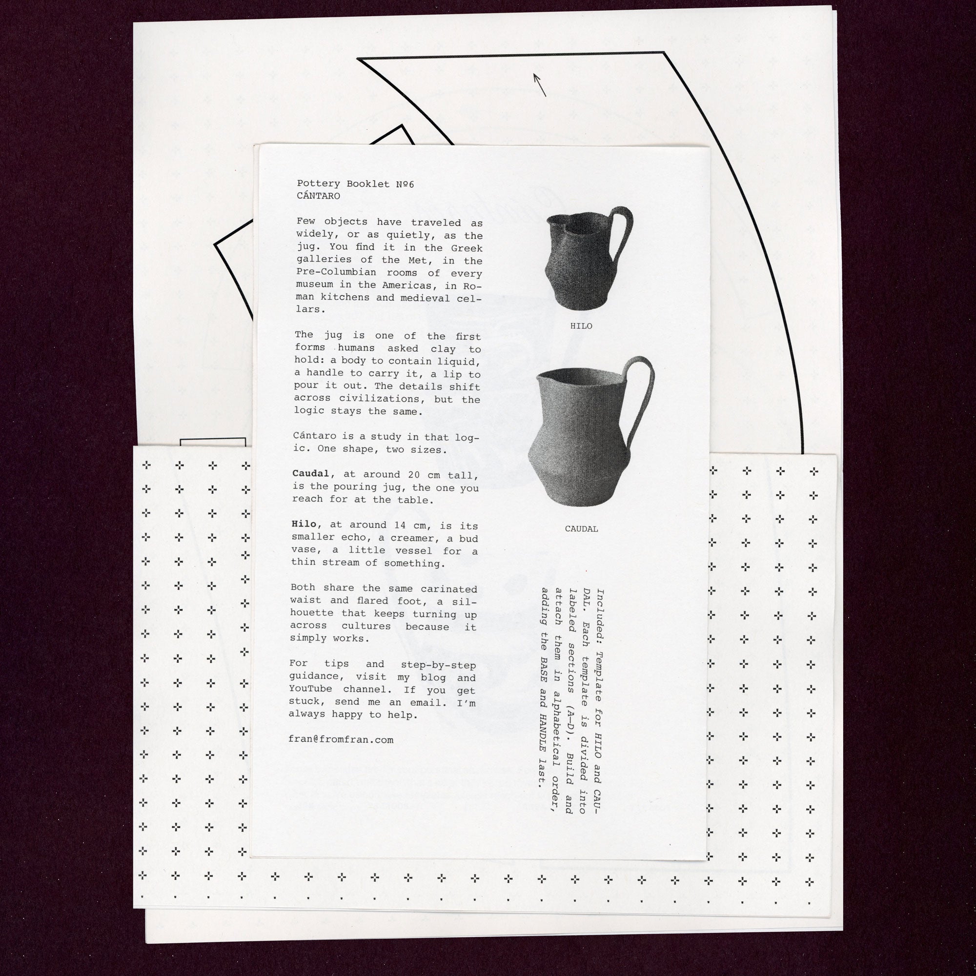 Cántaros — Booklet Nº6
