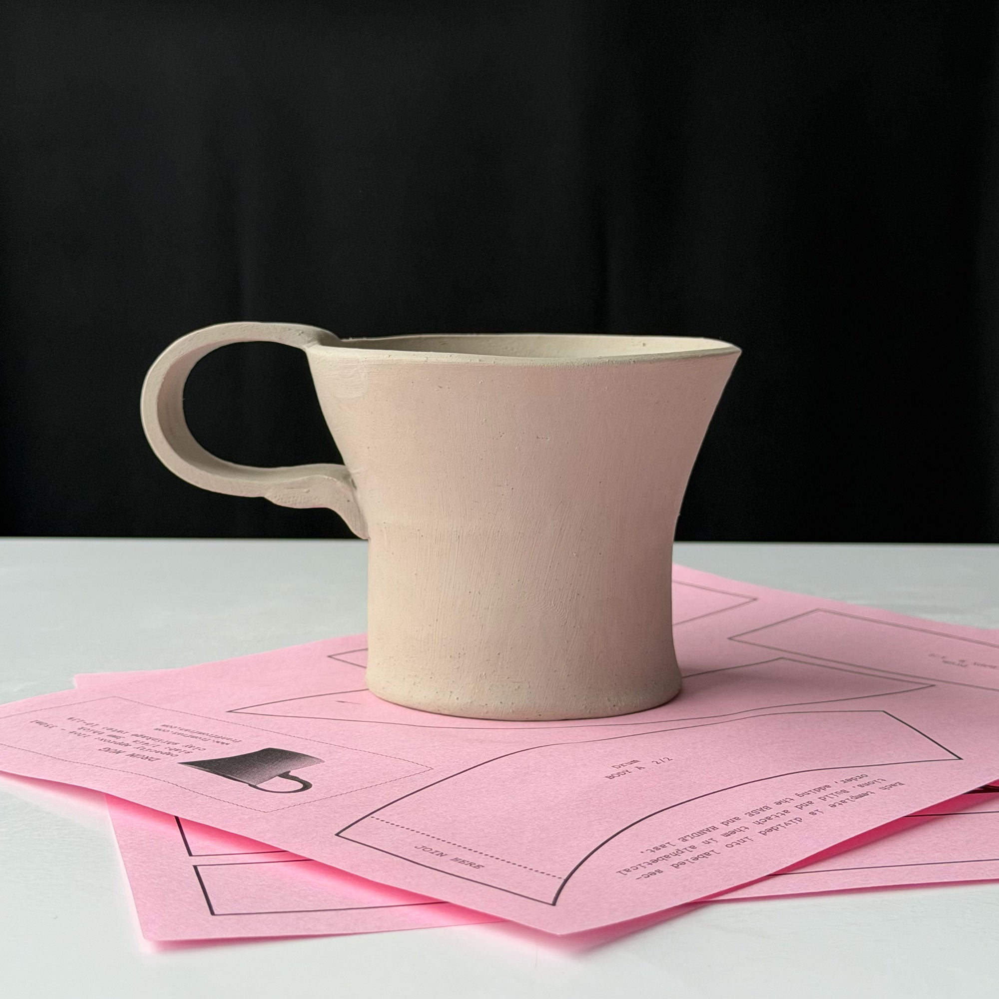Drum Slab Mug Template