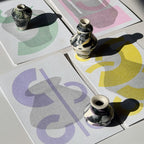 Set of 4 Risograph Postcards