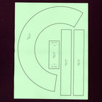 Slab Building Template Round Vessel - Bulbo | Printed Booklet + PDF