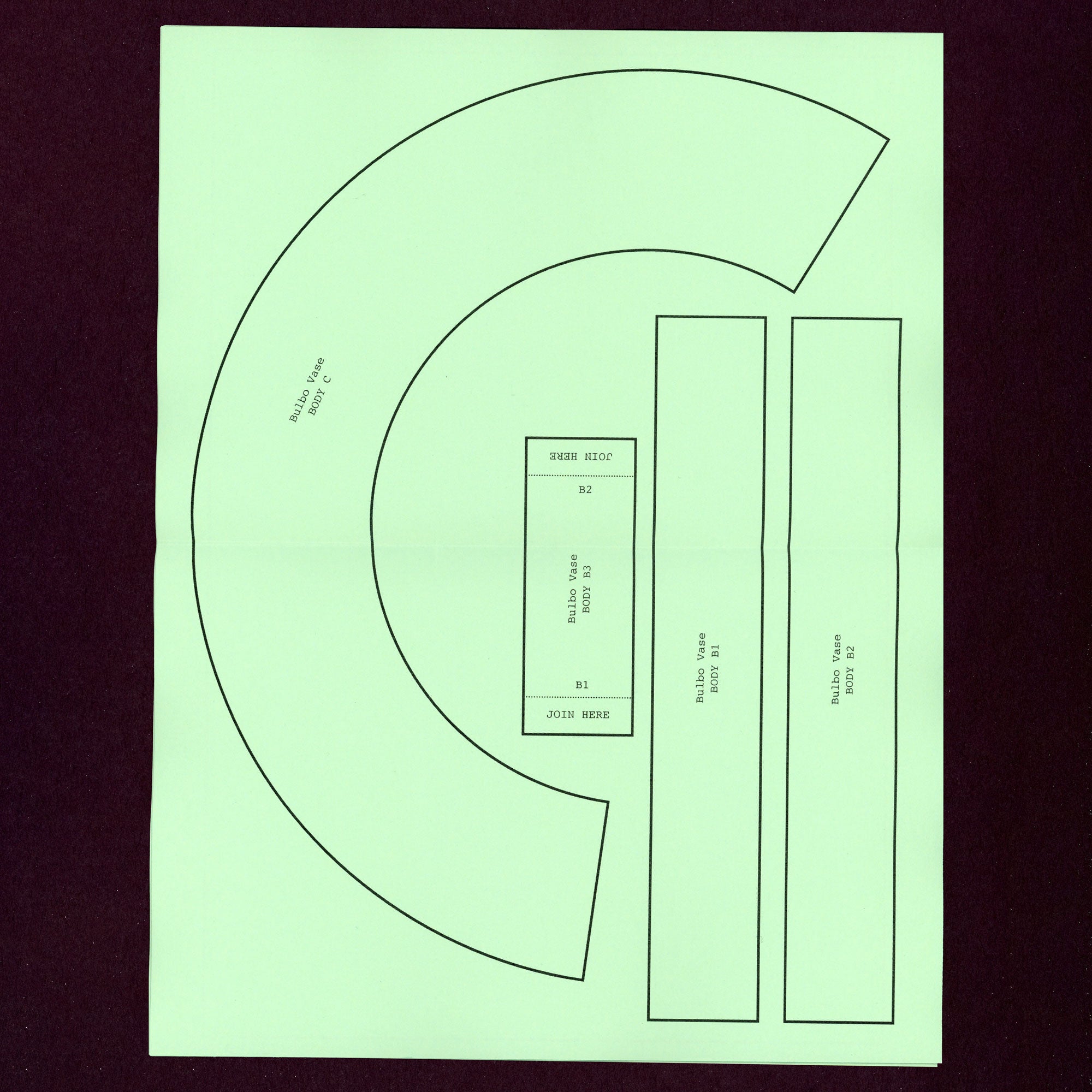 Bulbo Vessel — Booklet Nº3