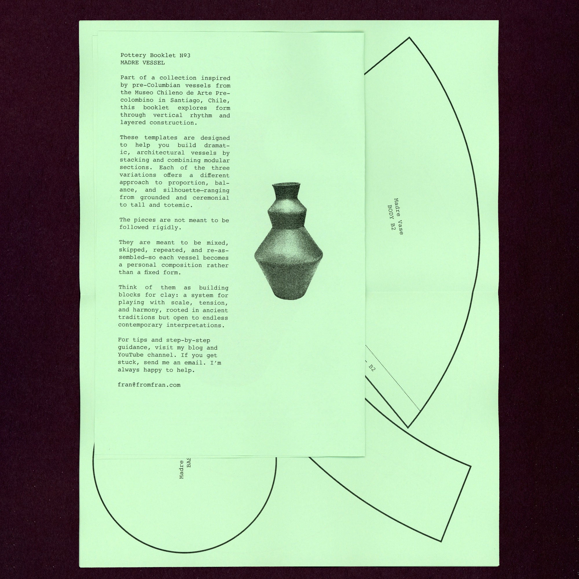Madre Vessel — Booklet Nº3
