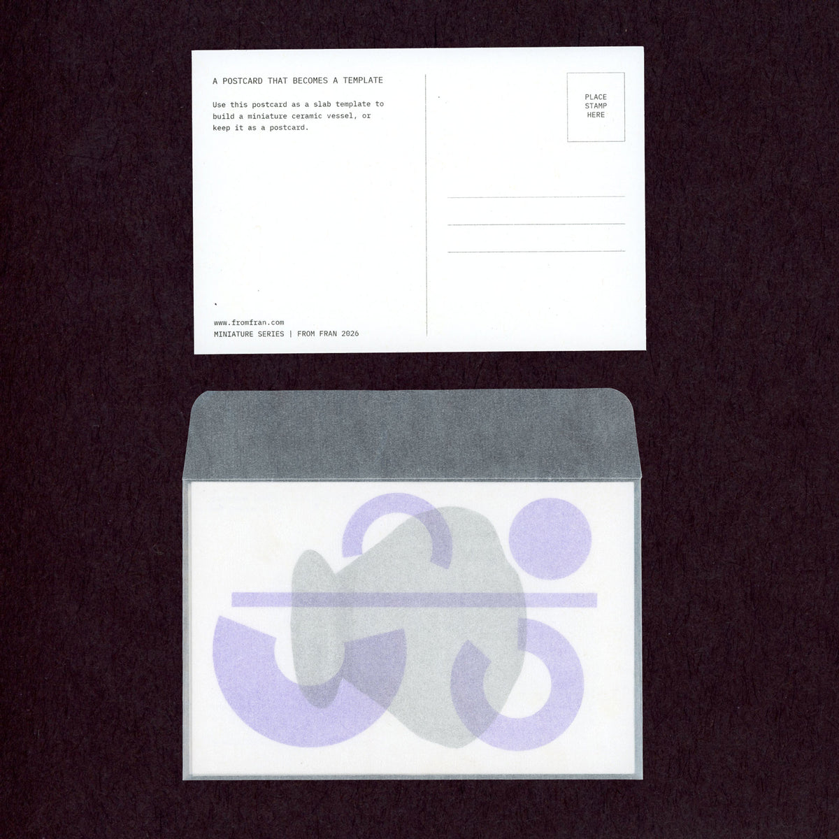 Set of 4 Risograph Postcards