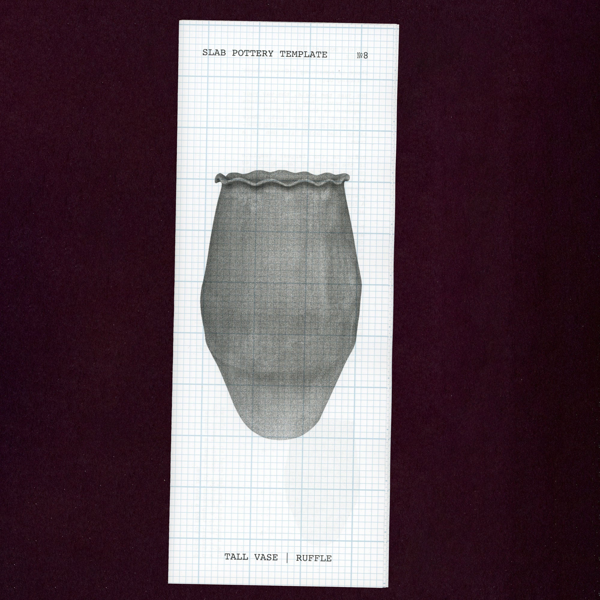 Ruffle Vase — Booklet Nº8