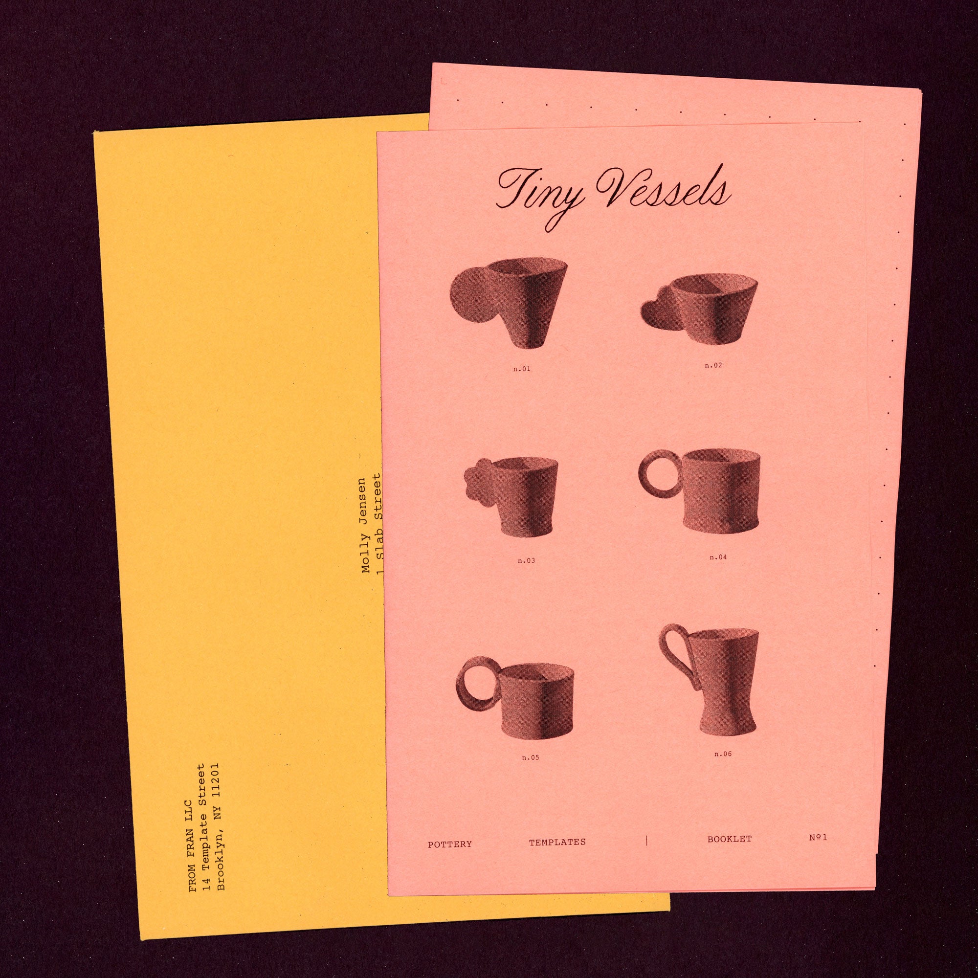 Tiny Vessels — Booklet Nº1