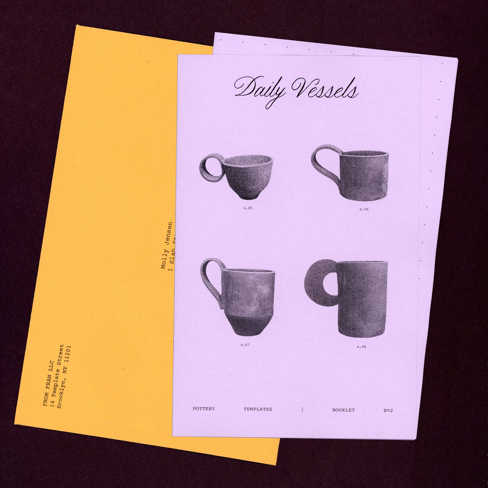 Daily Vessels — Booklet Nº2