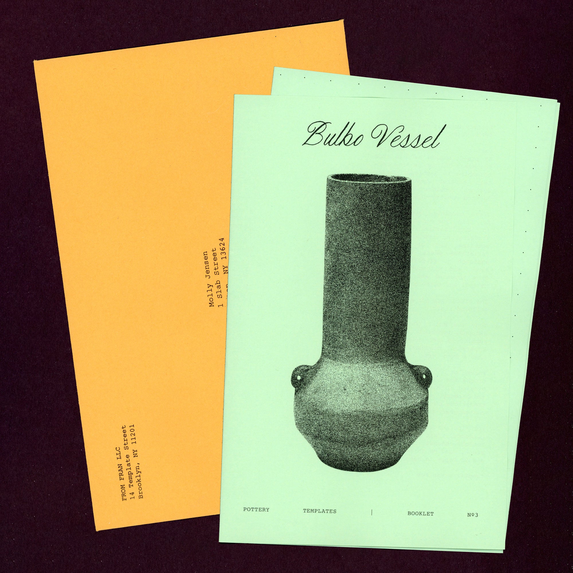 Bulbo Vessel — Booklet Nº3
