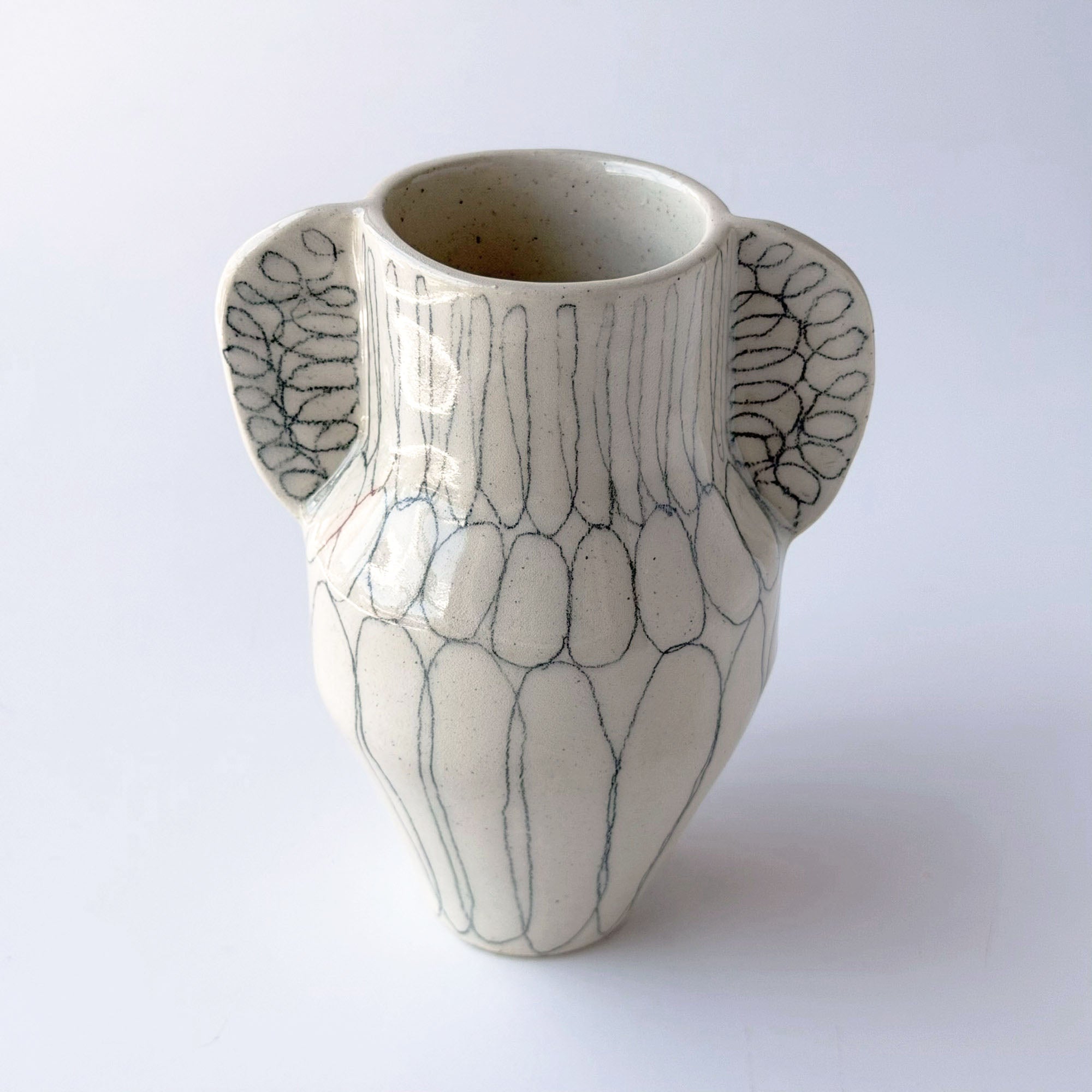 Calado Vase Template — Small