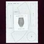 Ruffle Vase Template — Small